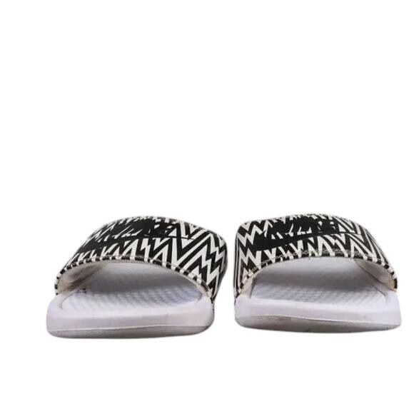 Nike Shoes Womens 10 Sandals Slides Benassi Sport Recovery Comfort Casual Print - Picture 5 of 12